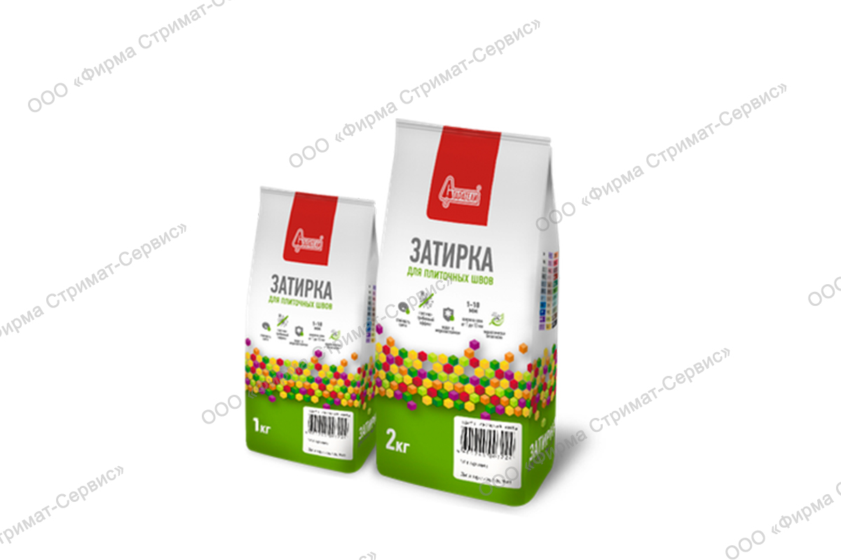 Затирка БЕЛАЯ 2 кг (уп.8шт) "Старатели"